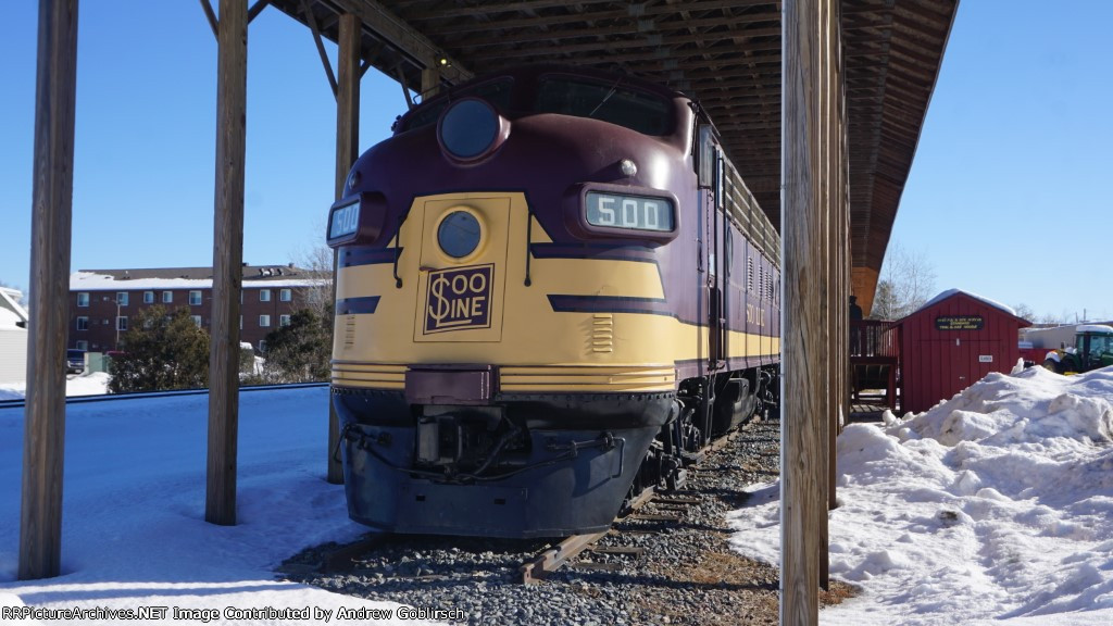 SOO 500A in the Snow
